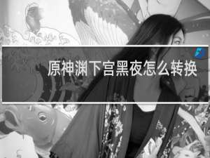 原神渊下宫黑夜怎么转换