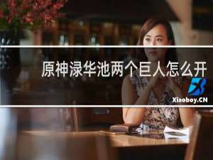 原神渌华池两个巨人怎么开