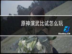 原神演武比试怎么玩