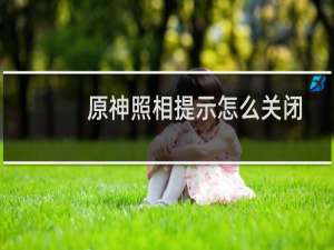 原神照相提示怎么关闭