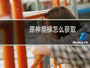 原神爬梯怎么获取