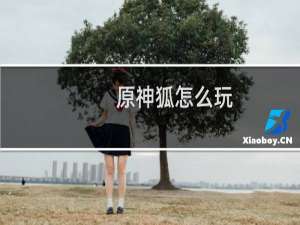 原神狐怎么玩