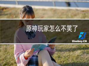 原神玩家怎么不笑了