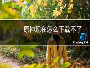 原神现在怎么下载不了