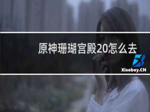 原神珊瑚宫殿 怎么去