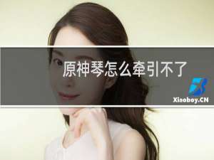 原神琴怎么牵引不了