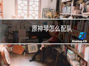 原神琴怎么配队
