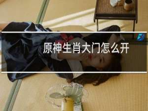 原神生肖大门怎么开