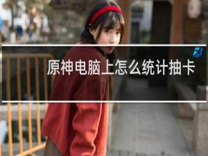 原神电脑上怎么统计抽卡