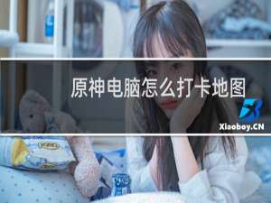 原神电脑怎么打卡地图