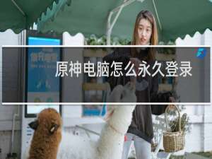 原神电脑怎么永久登录