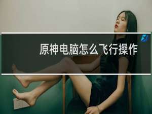 原神电脑怎么飞行操作