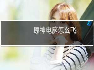 原神电脑怎么飞