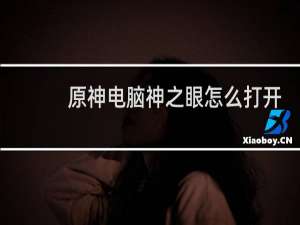 原神电脑神之眼怎么打开