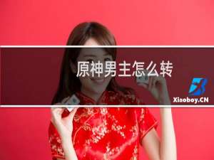 原神男主怎么转
