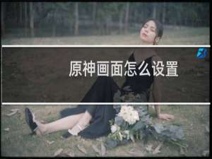 原神画面怎么设置