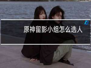 原神留影小组怎么选人