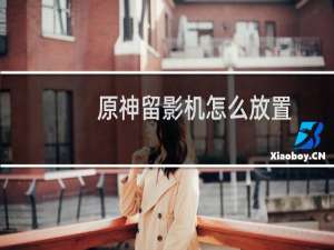 原神留影机怎么放置
