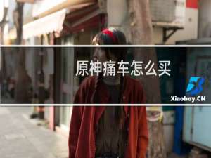 原神痛车怎么买