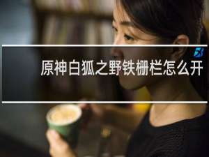 原神白狐之野铁栅栏怎么开