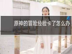 原神的冒险经验卡了怎么办