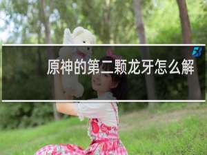 原神的第二颗龙牙怎么解