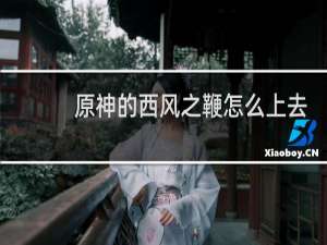 原神的西风之鞭怎么上去