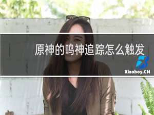 原神的鸣神追踪怎么触发