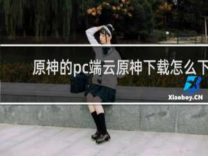 原神的pc端云原神下载怎么下