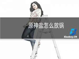 原神盐怎么放锅