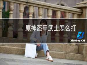 原神盔甲武士怎么打