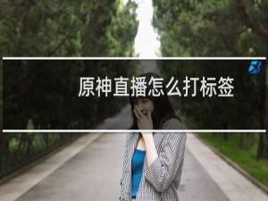 原神直播怎么打标签