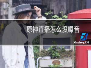 原神直播怎么没噪音