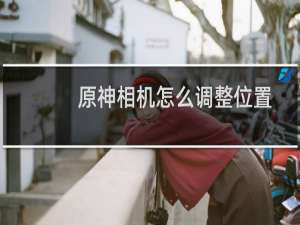原神相机怎么调整位置