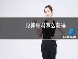 原神真君怎么获得
