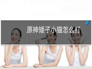 原神矮子小猫怎么打