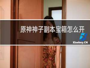 原神神子副本宝箱怎么开