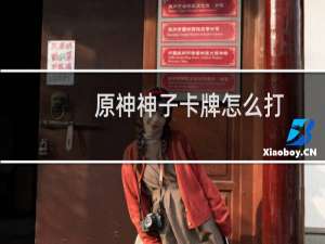 原神神子卡牌怎么打