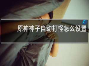 原神神子自动打怪怎么设置