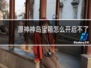 原神神岛宝箱怎么开启不了