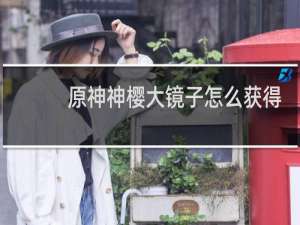原神神樱大镜子怎么获得