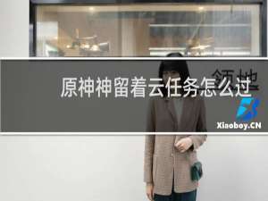 原神神留着云任务怎么过