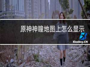 原神神瞳地图上怎么显示