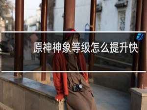 原神神象等级怎么提升快