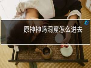 原神神鸣洞窟怎么进去