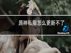 原神私服怎么更新不了