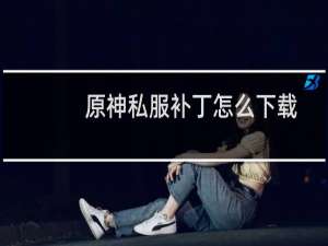 原神私服补丁怎么下载