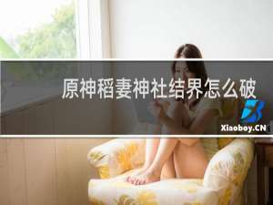 原神稻妻神社结界怎么破