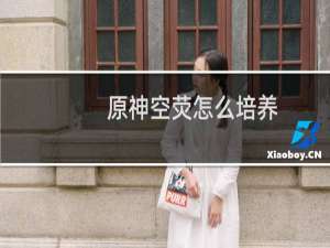 原神空荧怎么培养