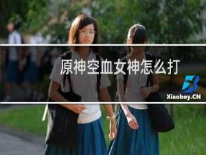 原神空血女神怎么打